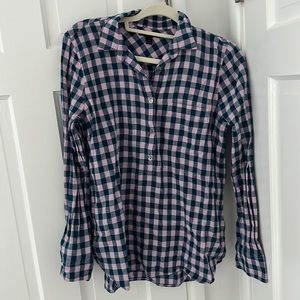 J. Crew women’s cotton popover shirt - size 4